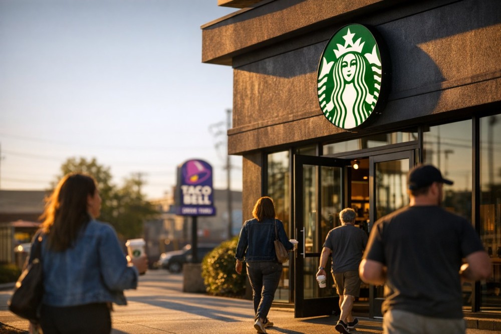 Earnings Konsumen Q1, Yum Starbucks Beat Wingstop Anjlok