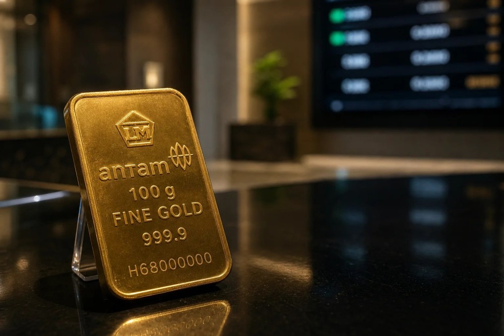 Harga Emas Antam Naik Rp 25.000 ke Rp 2.789.000/Gram