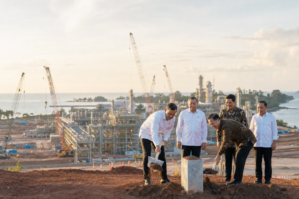 Blok Masela Resmi Groundbreaking, Investasi Rp 390 T