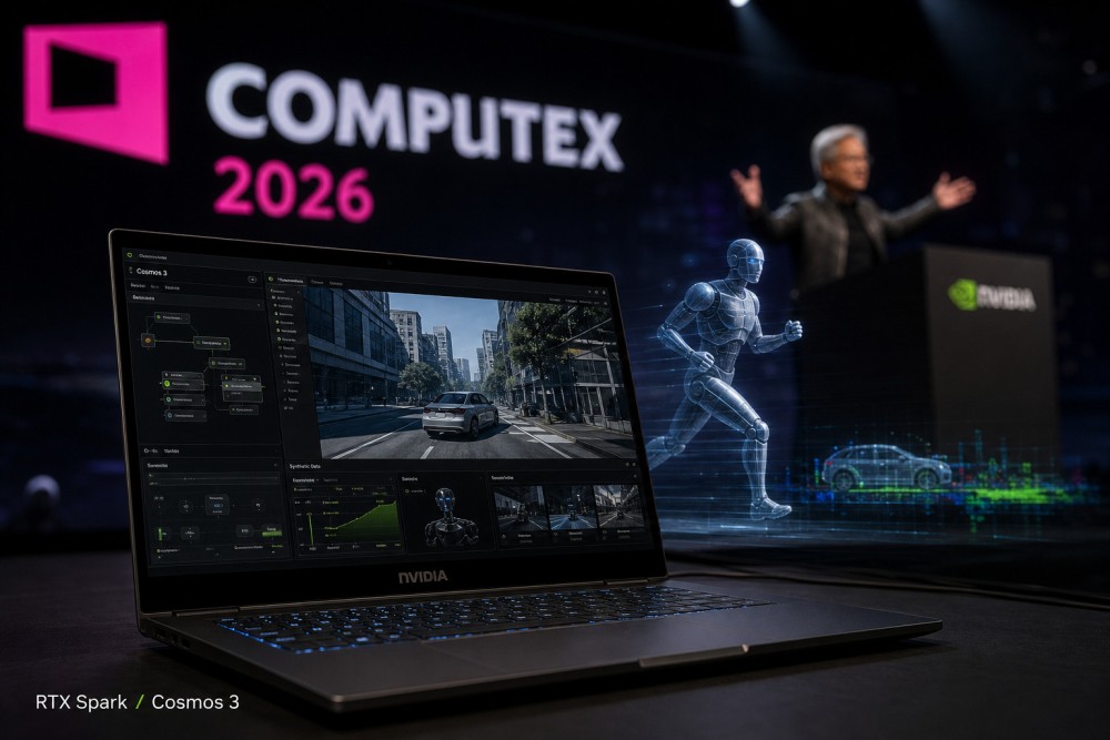 Nvidia Unveils Windows PC Chip and Cosmos 3 AI Model