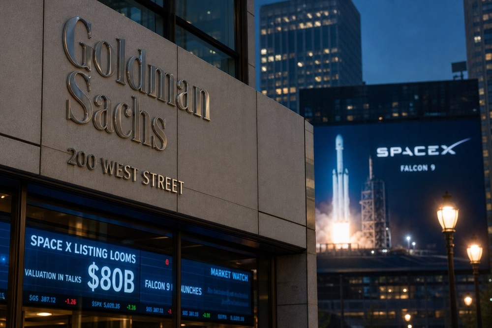 IPO SpaceX Incar $80 Miliar, Goldman Pimpin Sindikat
