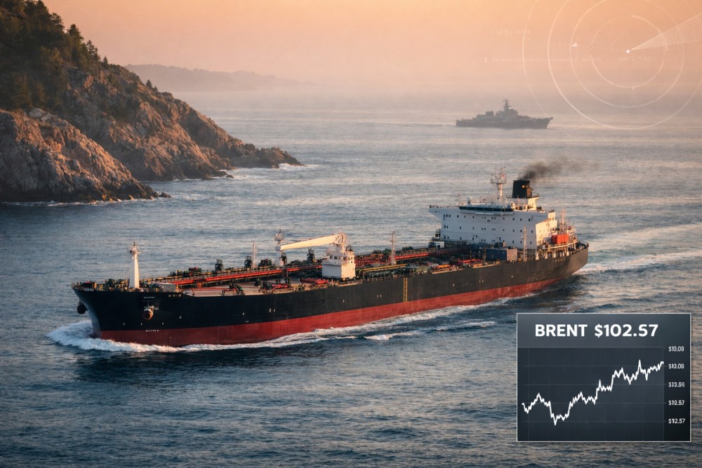 Iran Tawarkan Buka Selat Hormuz, Brent Tembus 102 Dolar