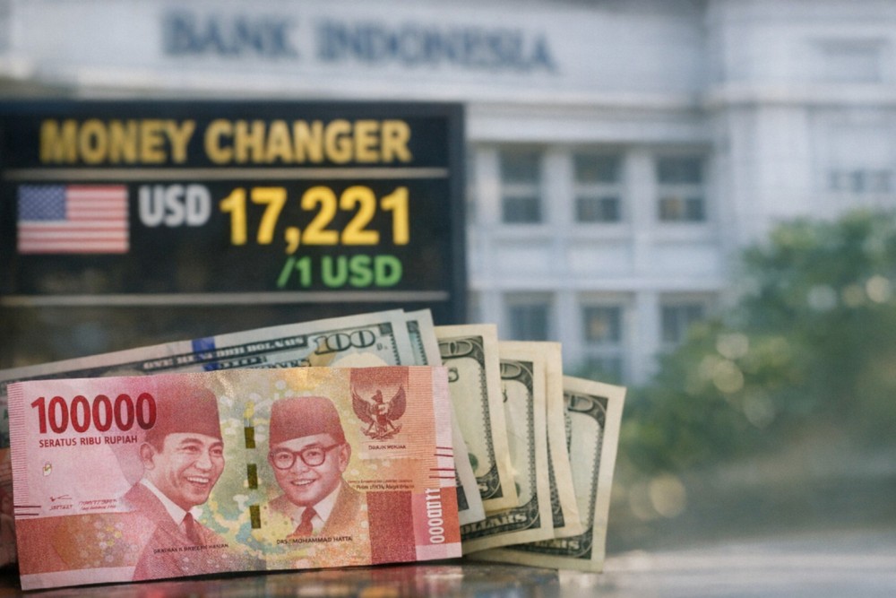 Rupiah Melemah ke Rp17.221, Minyak Jadi Pemicu