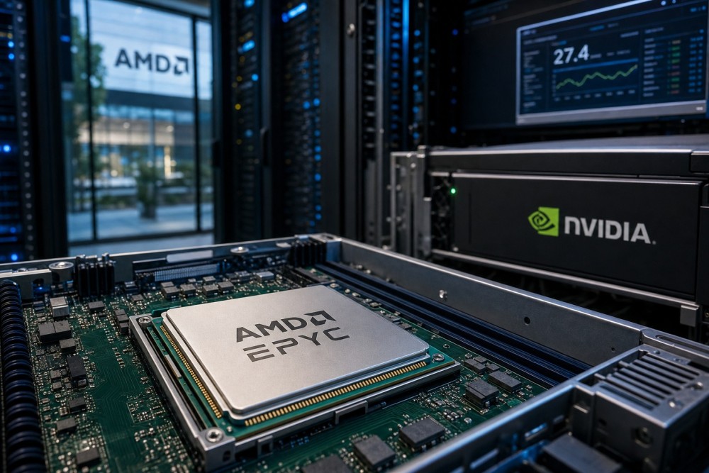 AMD vs Nvidia AI Chip Battle Intensifies, MRVL Joins Rally