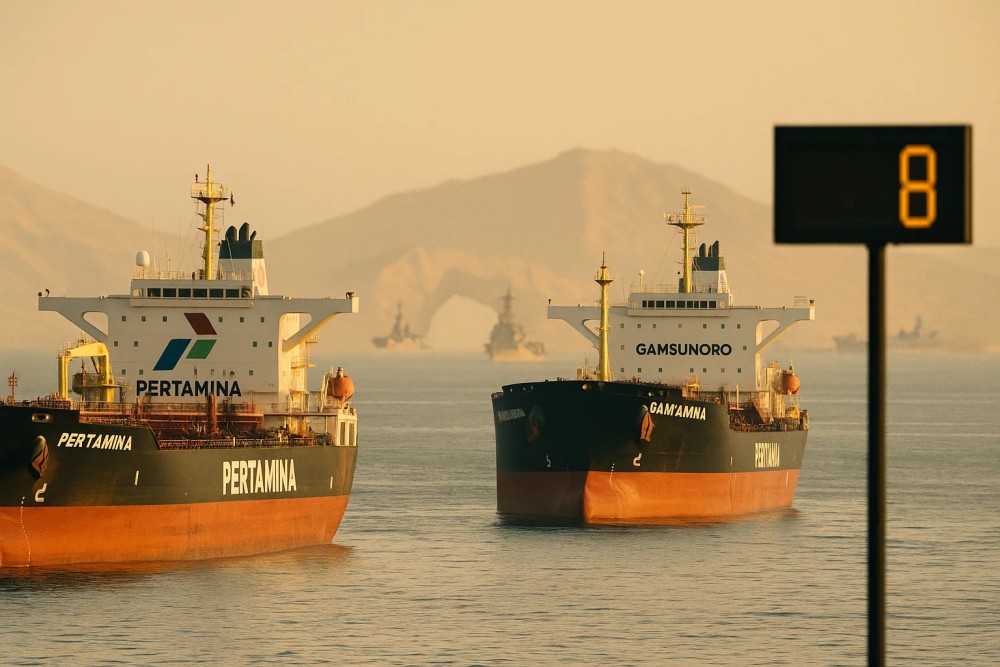 Blokade Hormuz: 2 Kapal Pertamina Tertahan, Pasokan Terganggu