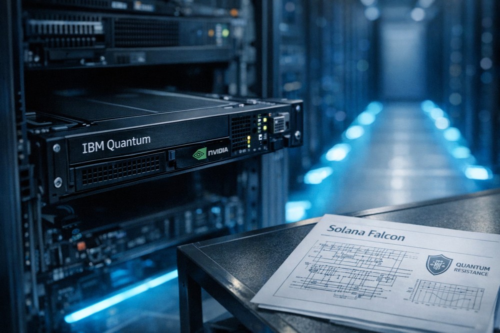 Quantum Push: Solana Falcon, NVIDIA and IBM Data Centers