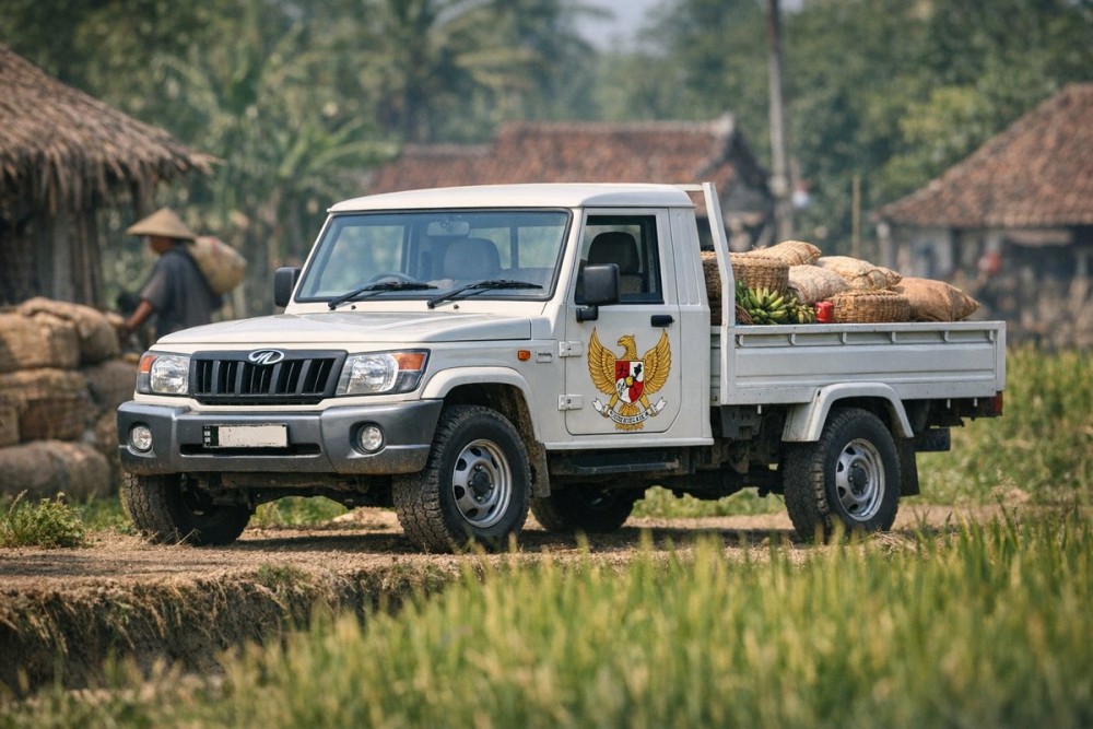Koperasi Desa Terima Ribuan Pikap Impor