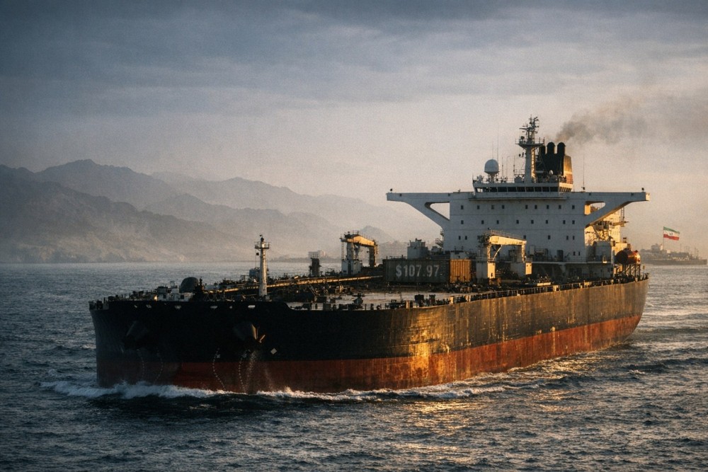 Oil Jumps 2% as Iran-US Talks Stall Over Hormuz