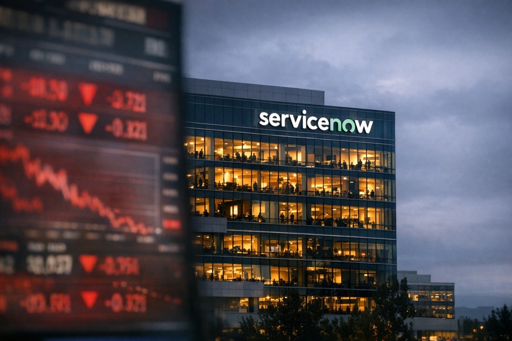 Saham ServiceNow Anjlok Meski Earnings Q1 Lampaui Ekspektasi