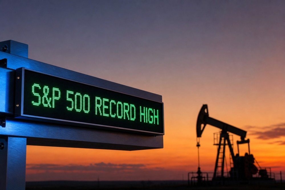 US-Iran Ceasefire Lifts Wall Street to Records, Oil Falls