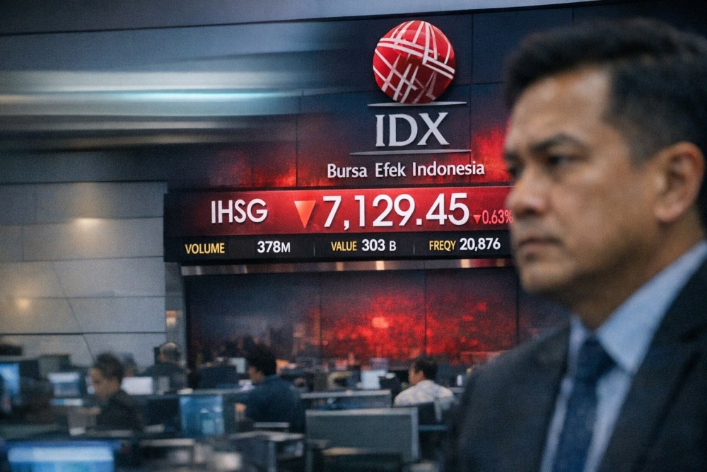 IHSG Diproyeksi Melemah Senin Tertekan Sentimen MSCI