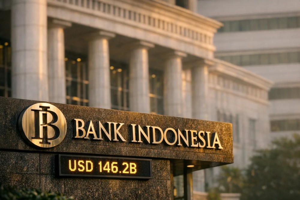 Indonesia FX Reserves Drop to USD146.2B in April 2026