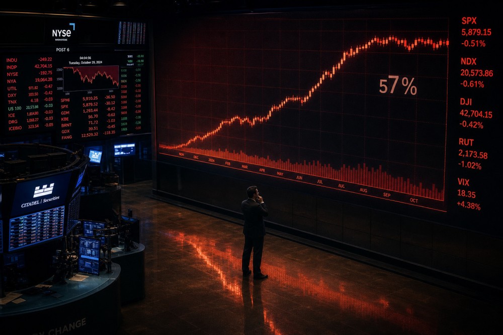 JPMorgan, UBS Warn on Speculative Tech After 57% Rally