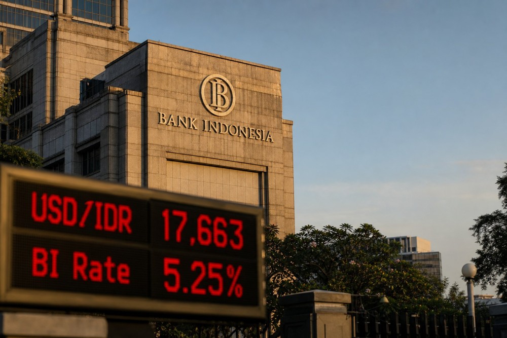 BI Naikkan Suku Bunga ke 5,25%, Rupiah Tetap di Rp17.660