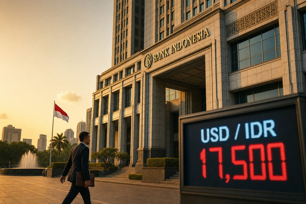 Rupiah Tembus Rp17.500, BI dan Menkeu Intervensi Pasar