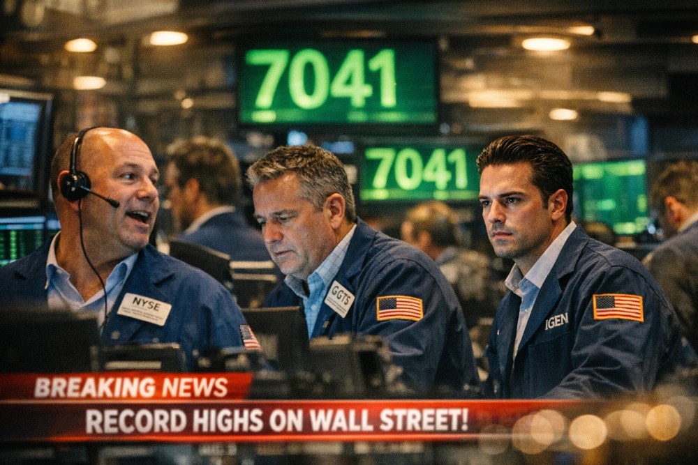 Wall Street Cetak Rekor Baru di Tengah Gencatan Senjata