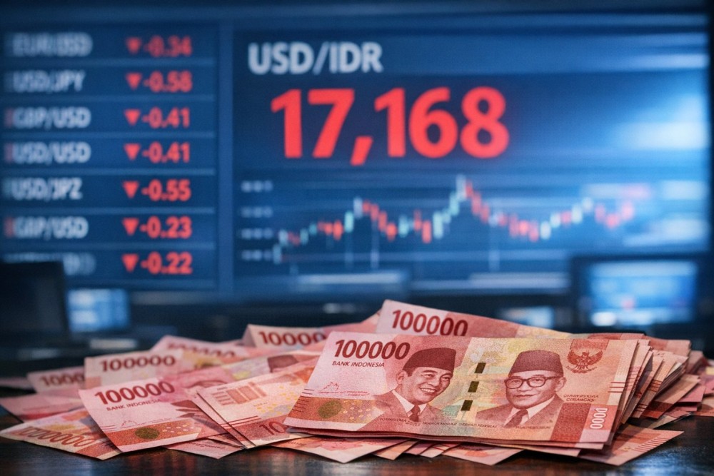 Rupiah Ranks 5th Weakest Currency Globally at 17,168