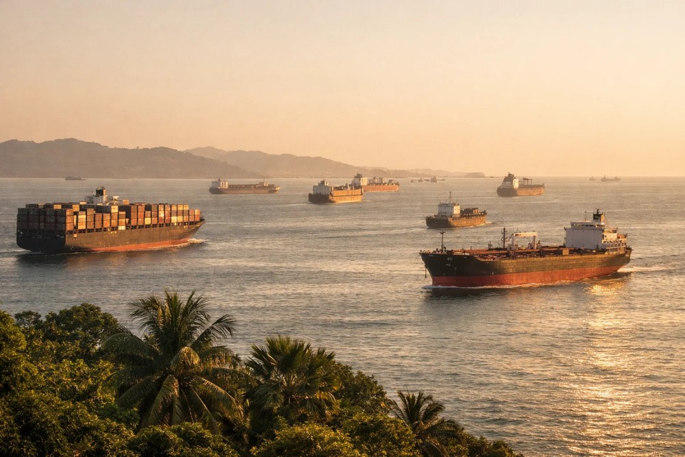 Purbaya Usulkan Pajak Kapal di Selat Malaka