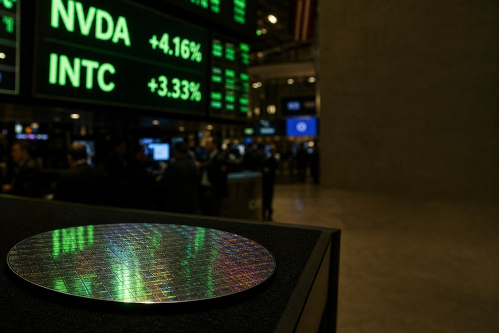 Reli Wall Street Dipimpin Saham Chip Nvidia dan Intel