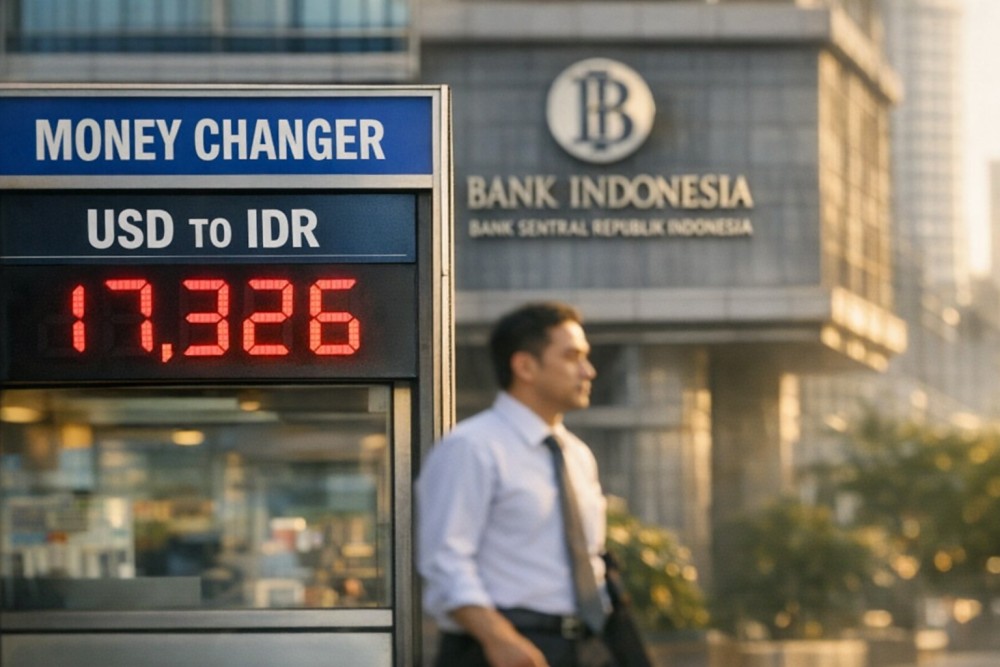 Rupiah Tembus Rp17.326/USD, Level Terlemah Sepanjang Masa