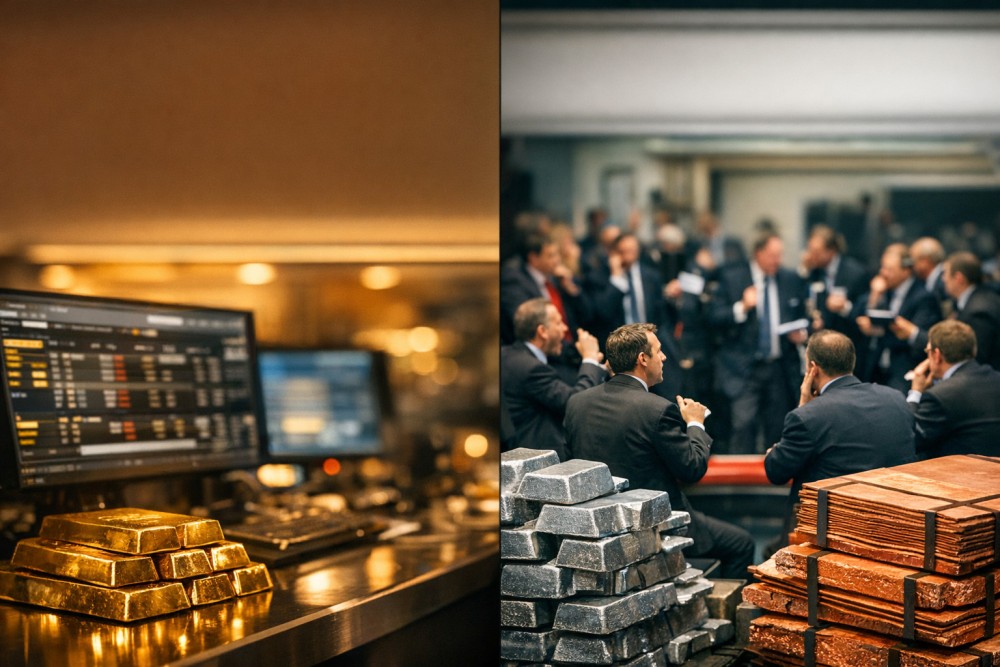 COMEX vs LME: Perbandingan Dua Bursa Utama Perdagangan Logam Dunia