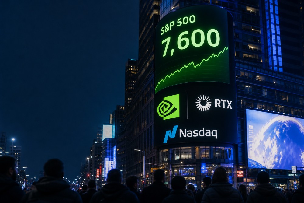 S&P 500 Tembus 7.600, Cip Baru Nvidia Pacu Wall Street