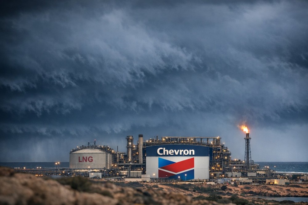 Australian LNG Output Disrupted by Cyclone