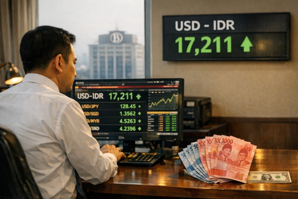 Rupiah Firms to Rp17,211 on US-Iran Diplomacy Hopes