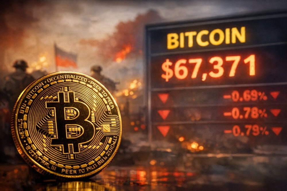 Krisis Timur Tengah Tekan Harga Bitcoin