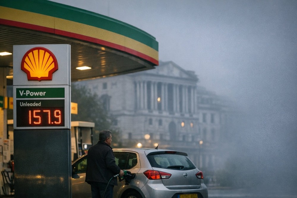Inflasi Inggris Naik ke 3,3%, Bensin dan Pangan Melonjak