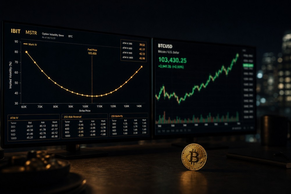 Volatility Skew QBTC: Baca Sentimen Bitcoin Institusional