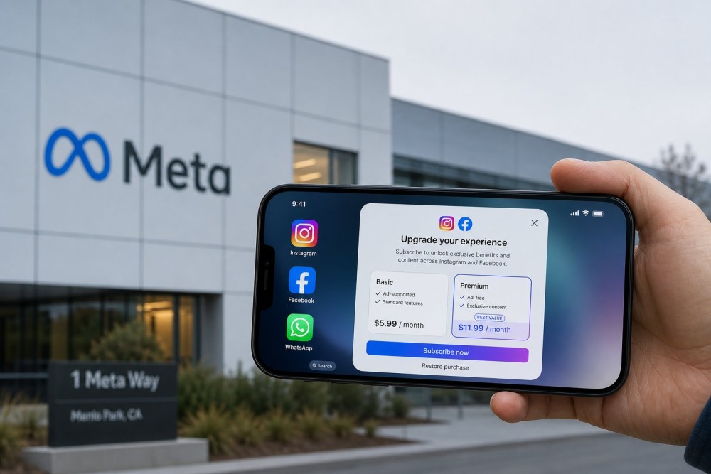Meta Luncurkan Langganan Berbayar dan Tier AI Global