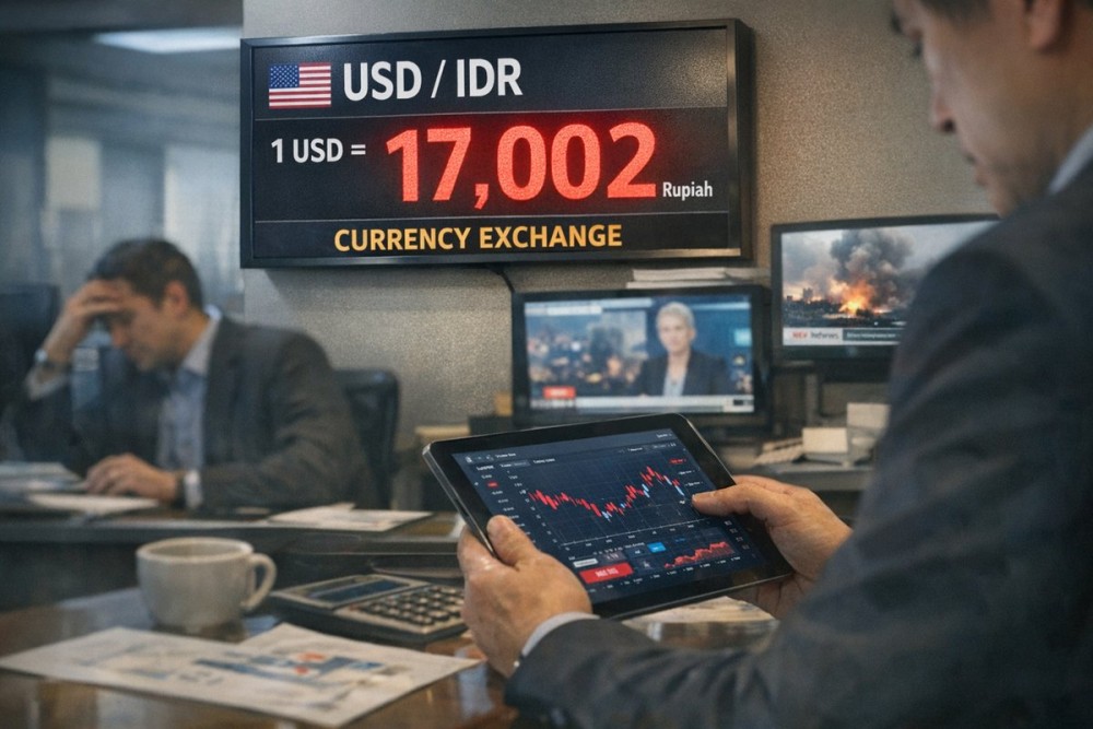 Rupiah Melemah, Dipicu Ketidakpastian Geopolitik