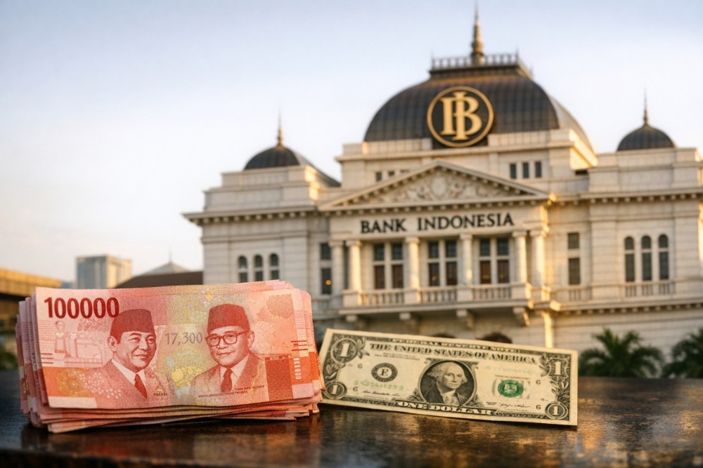 Rupiah Touches Rp17,300 vs USD, Rebounds to Close at Rp17,229