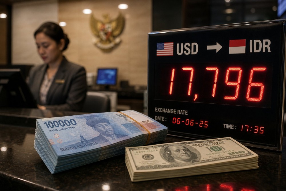 Rupiah Tembus Rp17.796, Diramal Jebol Rp18.000 Jumat