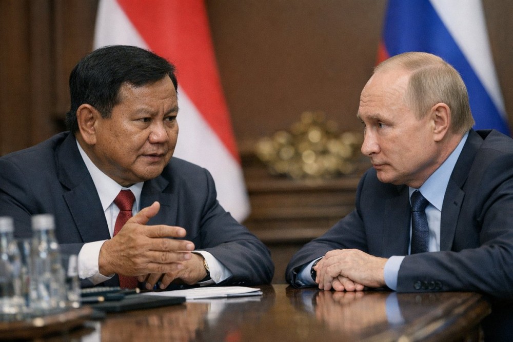 Prabowo Discusses Oil in Russia