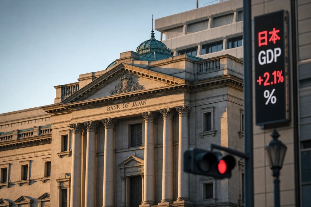 Ekonomi Jepang Tumbuh 2,1%, BOJ Buka Peluang Naik Suku Bunga
