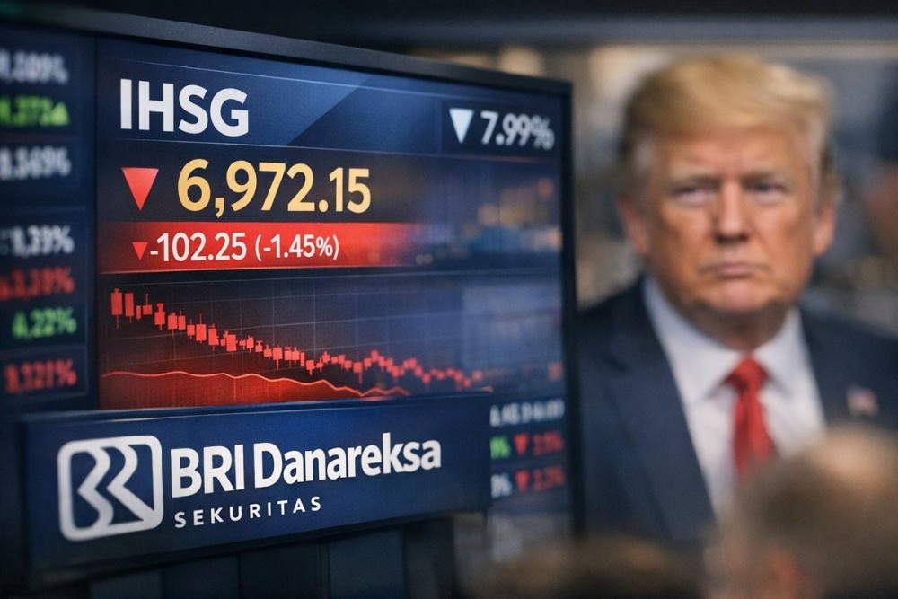 IHSG Anjlok, Sentimen Global Tekan Pasar