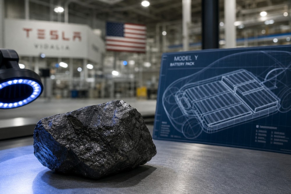 Tesla Selesaikan Sengketa Pasokan Grafit dengan Syrah Australia