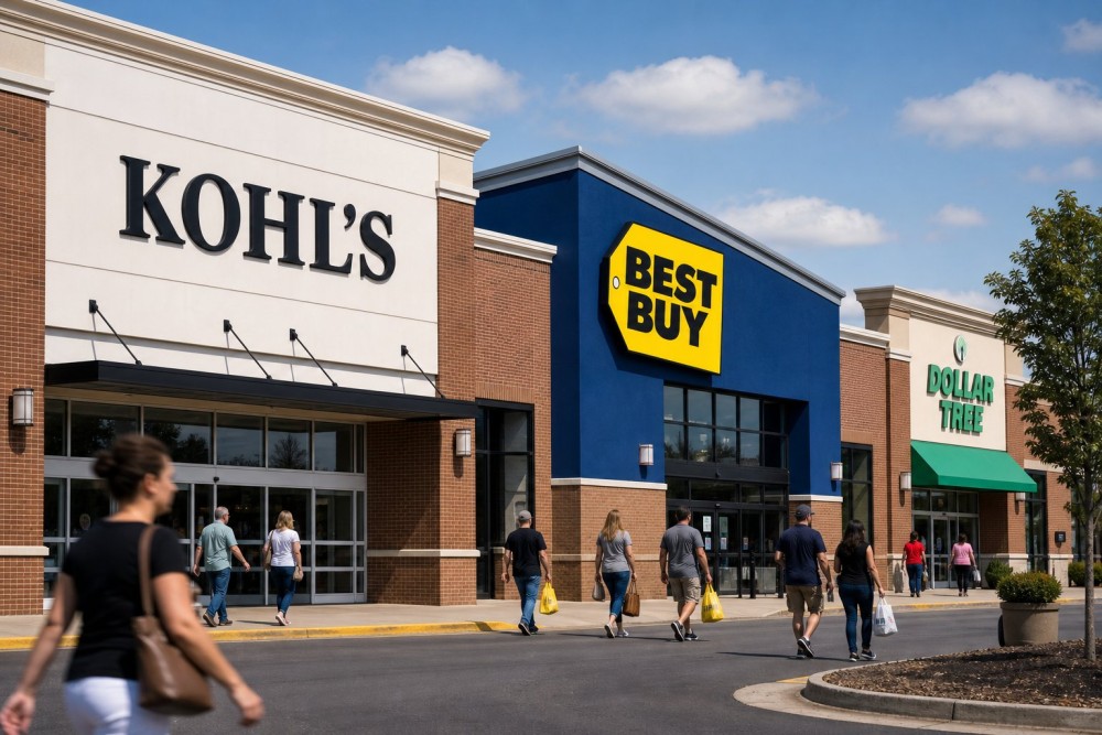 US Retail Stocks Surge: Kohl's, Best Buy, Dollar Tree Beat