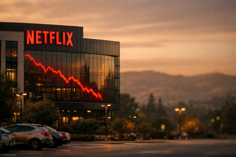 Saham Netflix Anjlok 9% Saat Reed Hastings Mundur dari Dewan