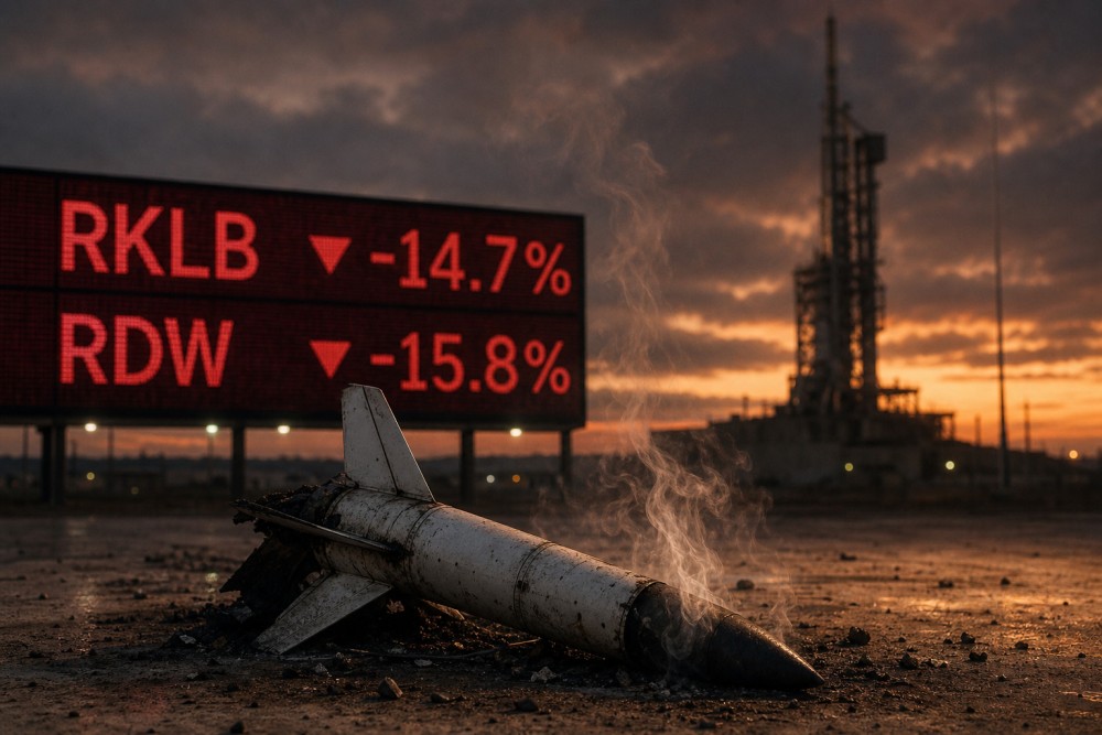 Saham Antariksa Anjlok: RDW, RKLB, LUNR Tumbang Senin