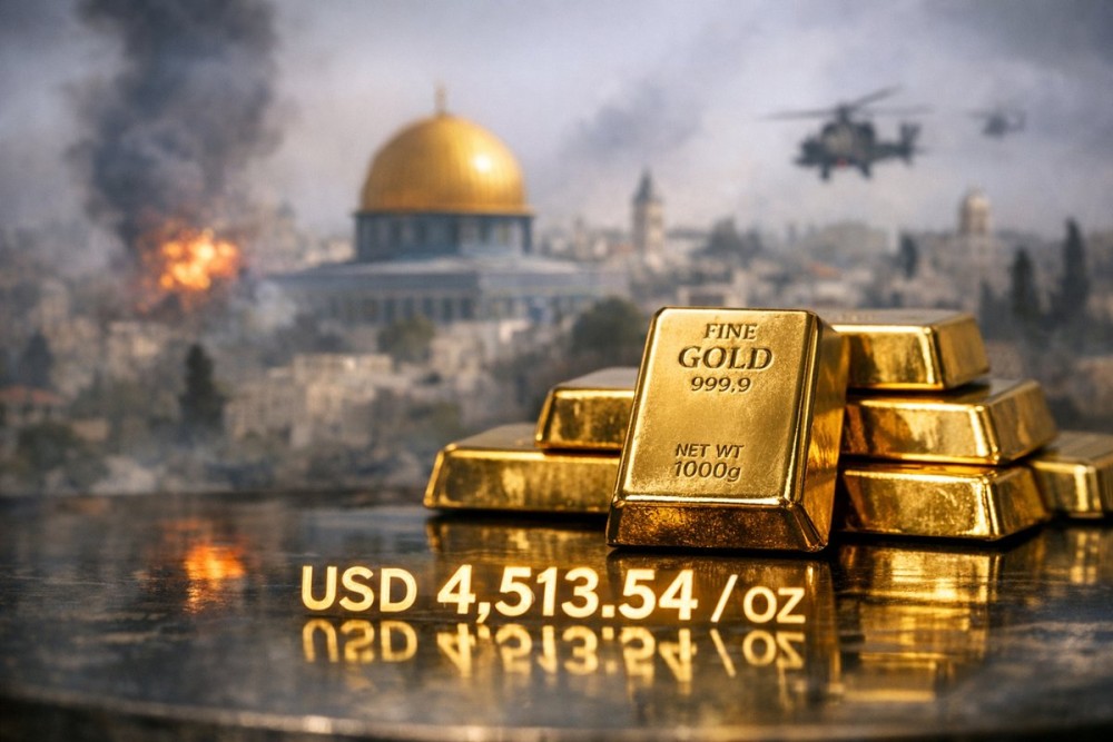 Gold Prices Rise Amid Middle East Turmoil