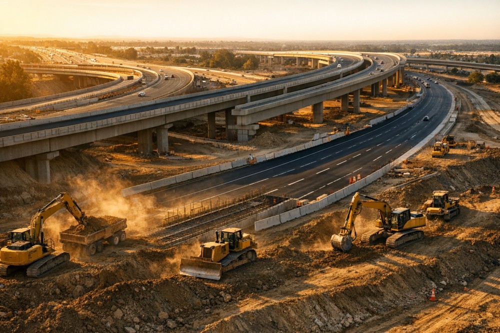 Saham Konstruksi AS 2026: Caterpillar, Deere, dan Vulcan Materials