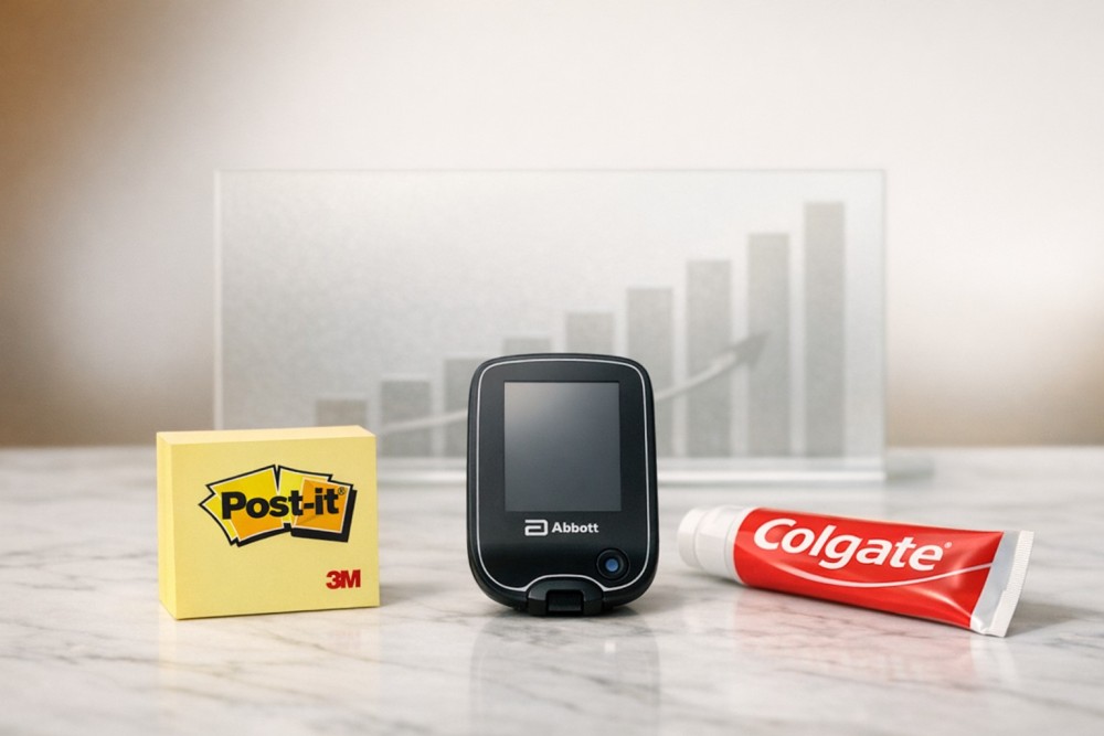 Dividen Aristocrats: Review MMM, ABT, dan CL di 2026