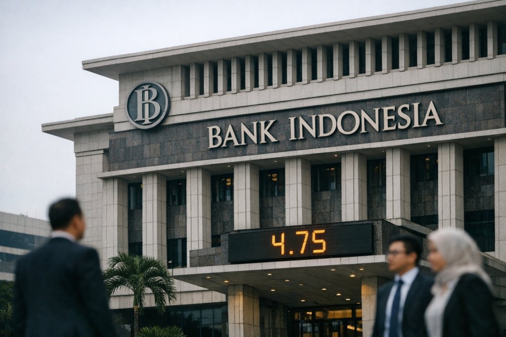Bank Indonesia Expected to Hold Rate at 4.75% Amid Global Turmoil