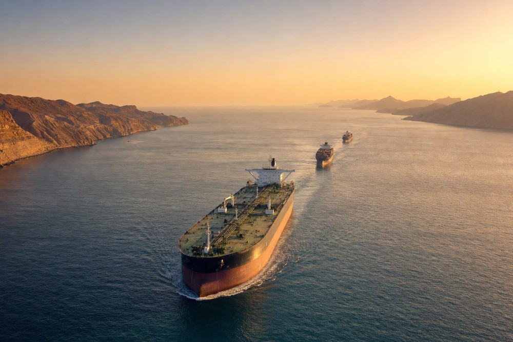 Blokade Selat Hormuz Guncang Pasokan Minyak dan Chip