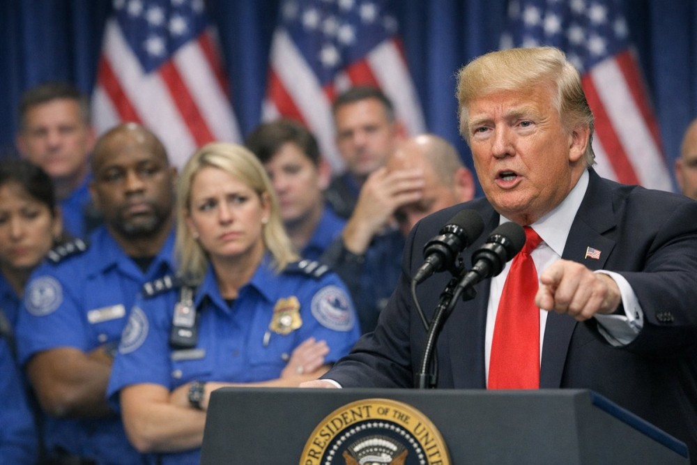 Trump Akan Bayar Agen TSA Selama Shutdown