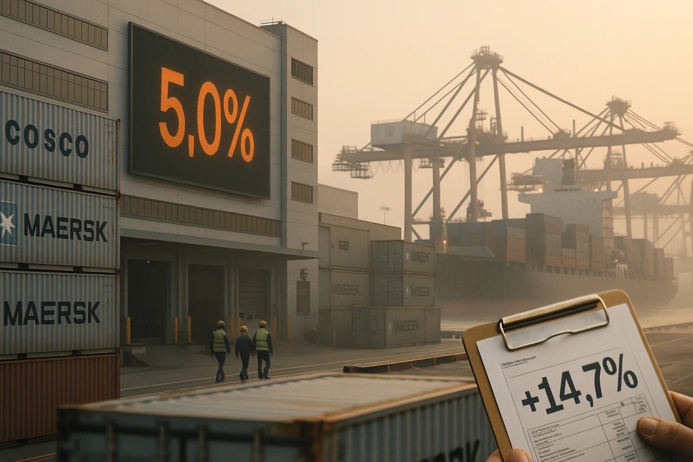 GDP China Q1 2026 Tumbuh 5%, Ekspor Kuat tapi Konsumen Lemah