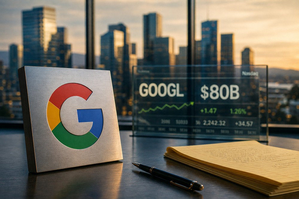 Alphabet Plans $80B AI Raise, Buffett Anchors $10B